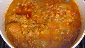 How to Cook Beans Porridge with Potatoes