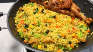 how to cook fried rice step by step in nigeria